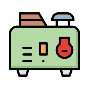 Beyaz arka plan üzerinde izole yeşil dönüştürücü