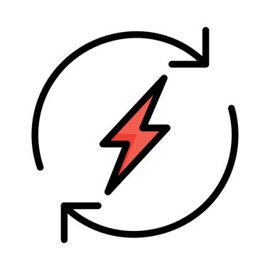 kırmızı beyaz arka plan üzerinde izole oklarla flaş