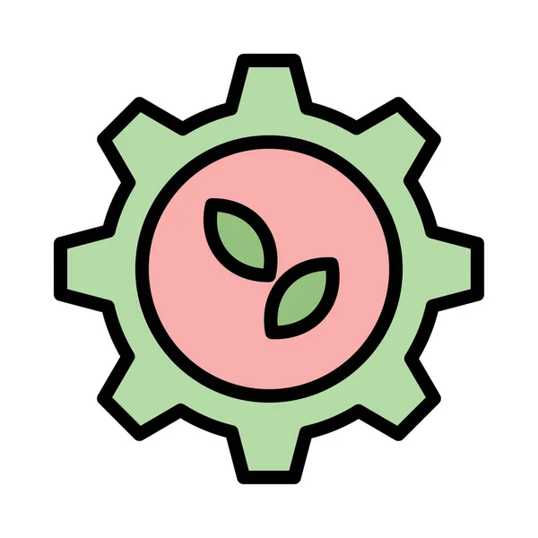 Πράσινος Και Ροζ Ταχυτήτων Φύλλα Που Απομονώνονται Λευκό Φόντο — Διανυσματικό Αρχείο