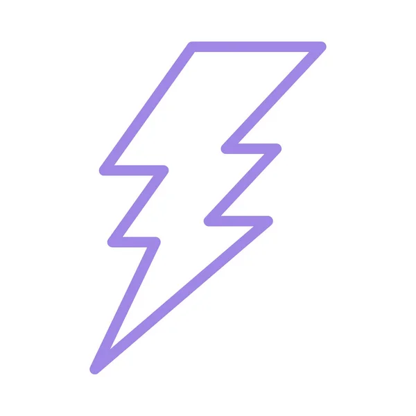 Фиолетовая Вспышка Белом Фоне — стоковый вектор