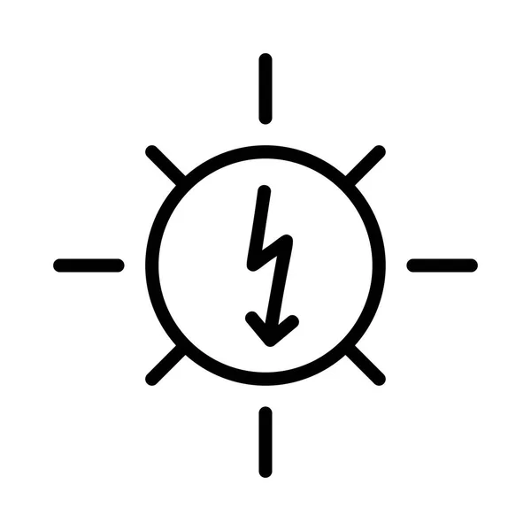 Icône Énergétique Illustration Vectorielle — Image vectorielle