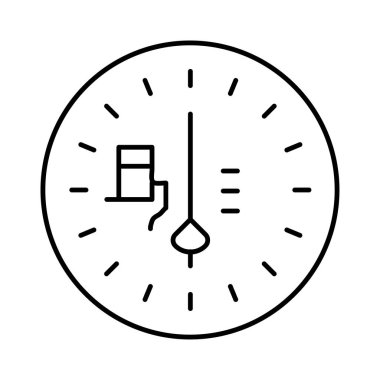 Beyaz arka plan üzerinde izole ince çizgi özel soket