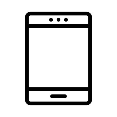 Telefon simgesi vektör illüstrasyonu