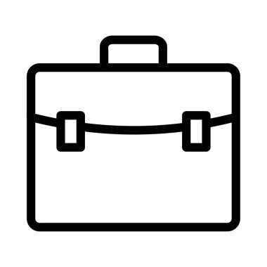 çanta simgesi vektör illüstrasyonu 