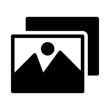 soyut simge vektör çizimi