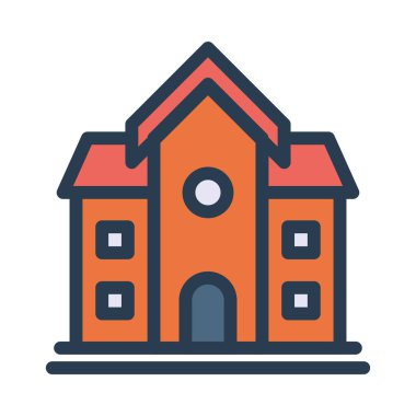 ev simgesi vektör illüstrasyonu