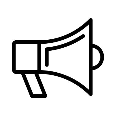 hoparlör simgesi vektör çizim 