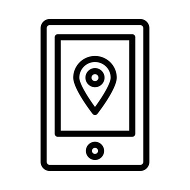 GeoPosition simge vektör çizim