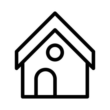 ev simgesi vektör illüstrasyonu 