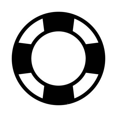 yaşam şamandırası vektör illüstrasyonu