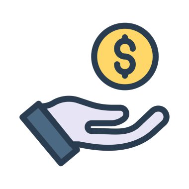 para simgesi vektör illüstrasyonu