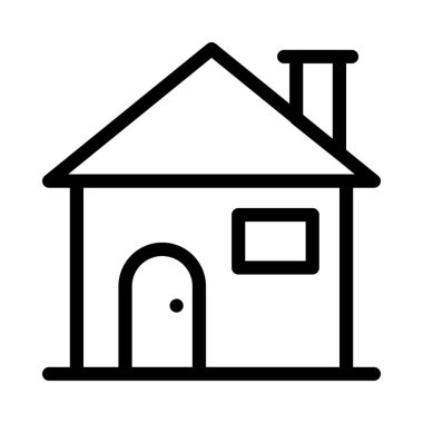 ev simgesi vektör illüstrasyonu 