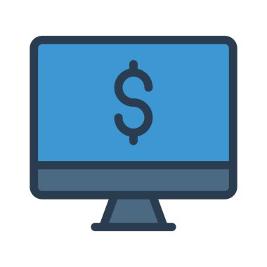 izleyici ikon vektör illüstrasyonu