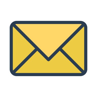 E- posta simgesi vektör illüstrasyonu