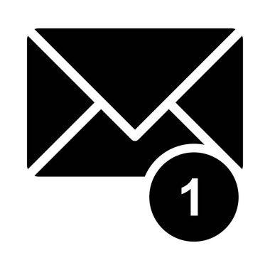 E- posta simgesi vektör illüstrasyonu