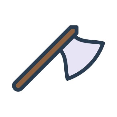 Balta simgesi vektör illüstrasyonu