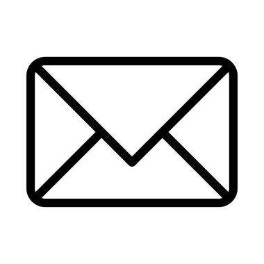 zarf simgesi vektör illüstrasyonu 