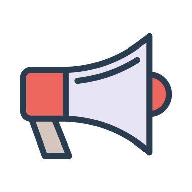 hoparlör simgesi vektör çizim