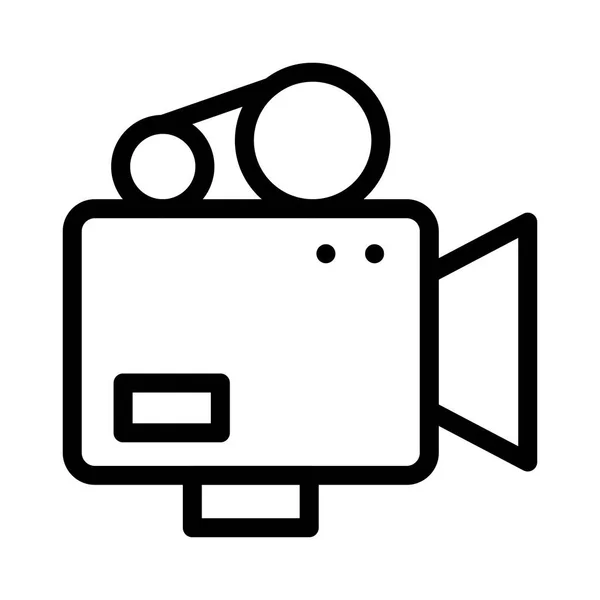 Camera Pictogram Vector Illustratie — Stockvector