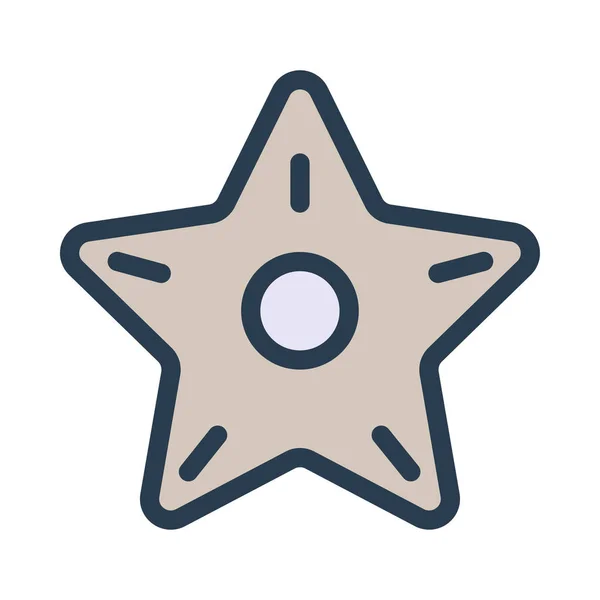 Star Icon Vector Illustration — Stock Vector