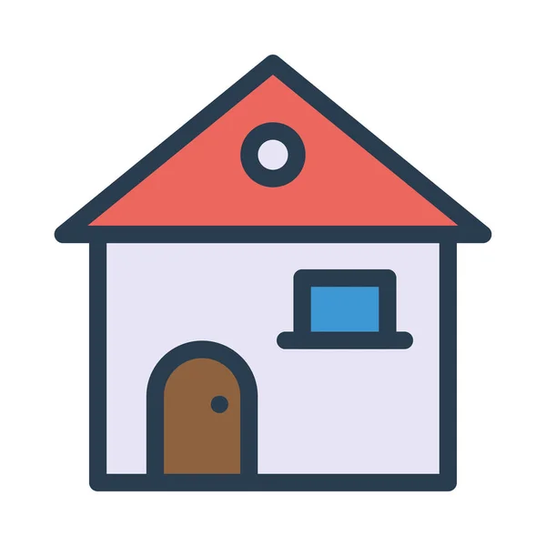 House Icon Vector Illustration — Stock Vector