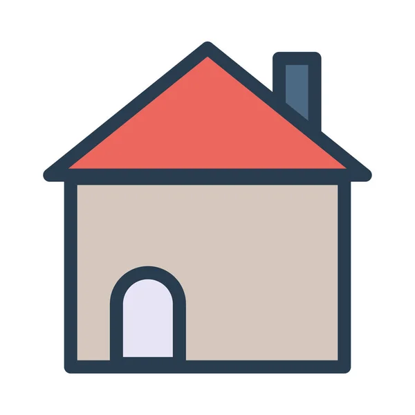 House Icon Vector Illustration — Stock Vector