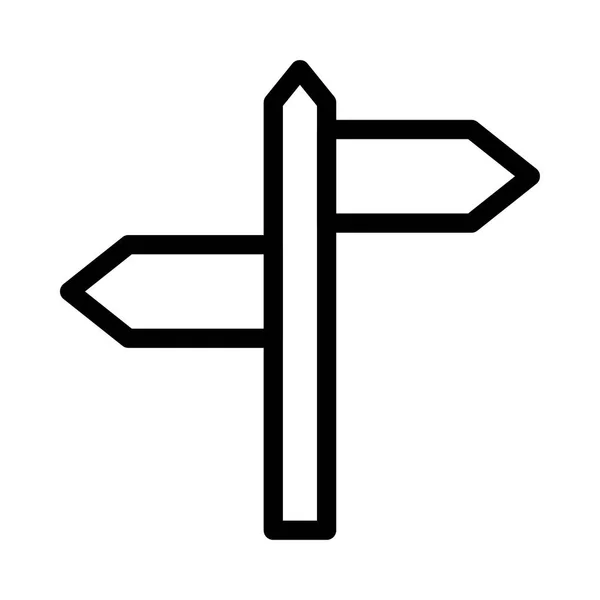Direction Icon Vector Illustration — Stock Vector