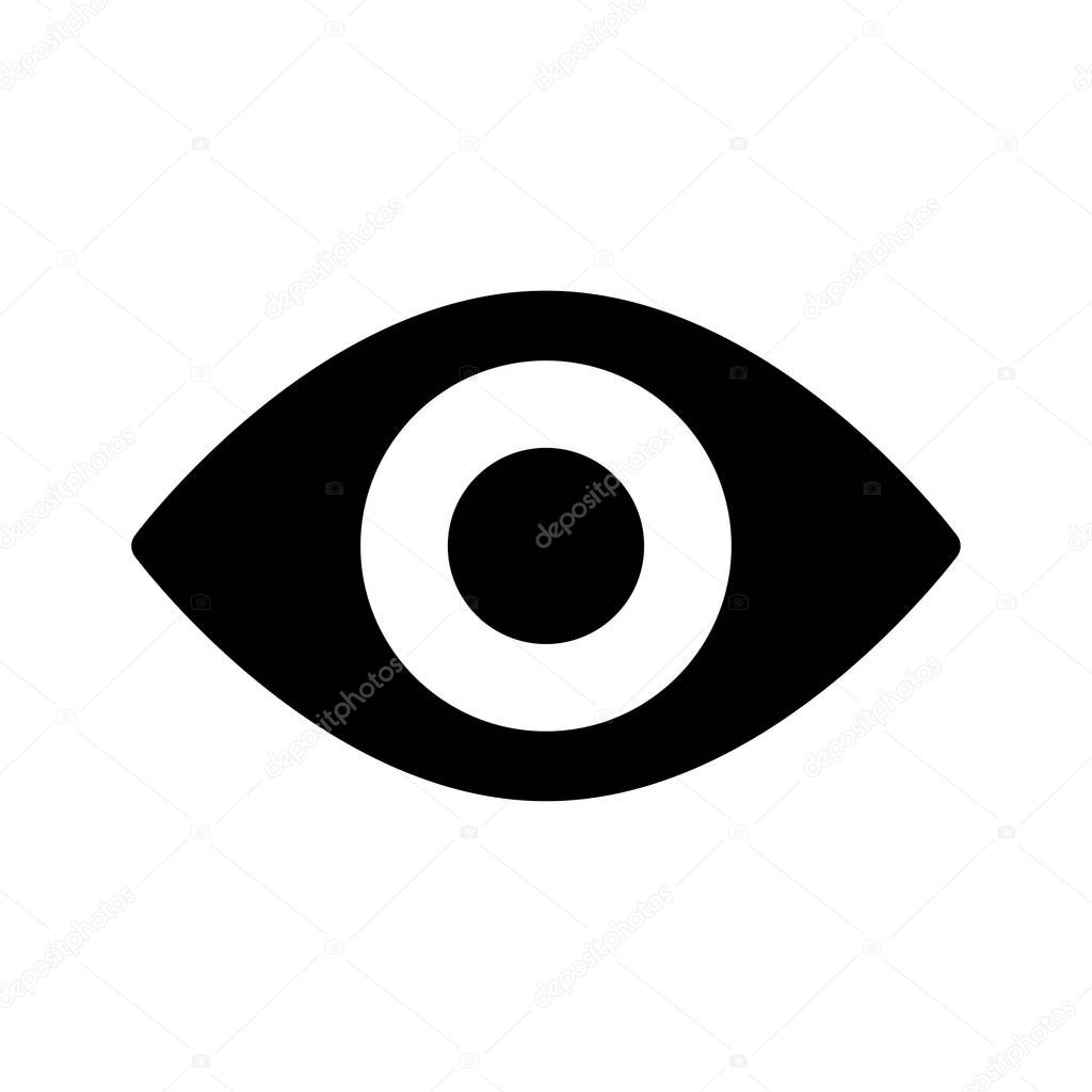 eye icon vector illustration 