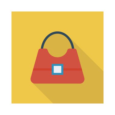 çanta simgesi vektör illüstrasyonu 