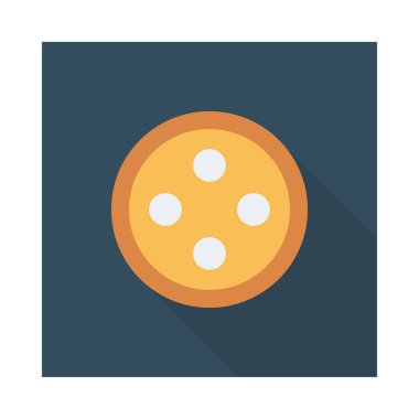 düğme simgesi vektör illüstrasyonu