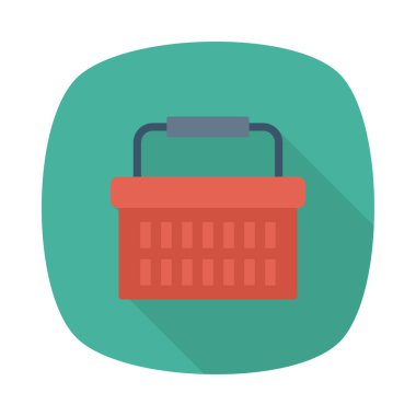 Sepet Simgesi vektör illüstrasyonu 