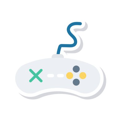 oyun pedi simge vektör çizim 