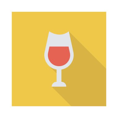 şarap ikonu vektör illüstrasyonu 