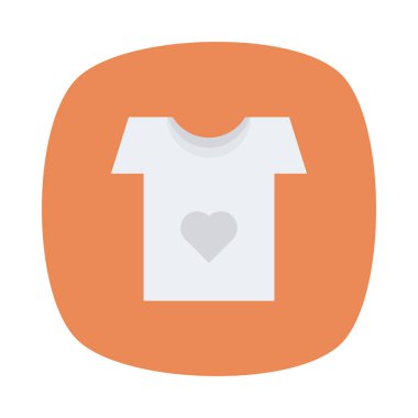 Beyaz arka plan üzerinde izole moda düz simgesi 