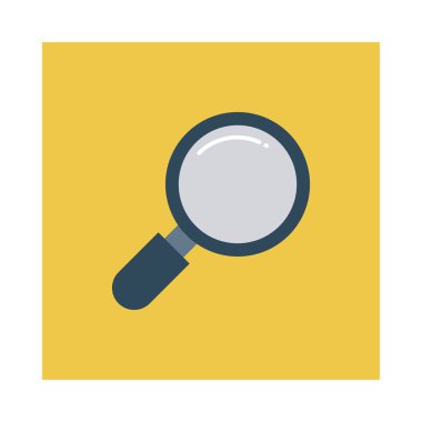 Büyütme cam vektör illüstrasyonu 