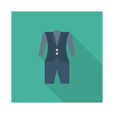 giysi simgesi vektör illüstrasyonu 