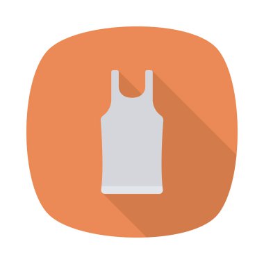 t-shirt simgesi vektör illüstrasyonu 