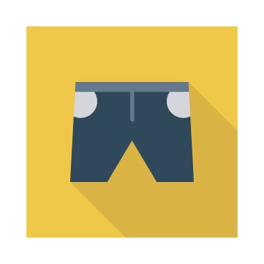 Beyaz arka plan üzerinde izole moda düz simgesi 