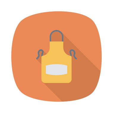 önlük simge vektör çizim 