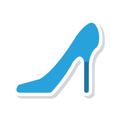 ayakkabı ikonu vektör illüstrasyonu 