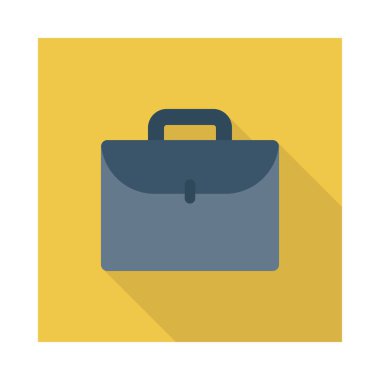 çanta simgesi vektör illüstrasyonu 