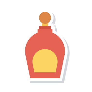 şişe simgesi vektör illüstrasyonu 