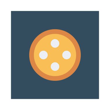 düğme simgesi vektör illüstrasyonu