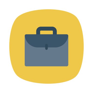 çanta simgesi vektör illüstrasyonu 