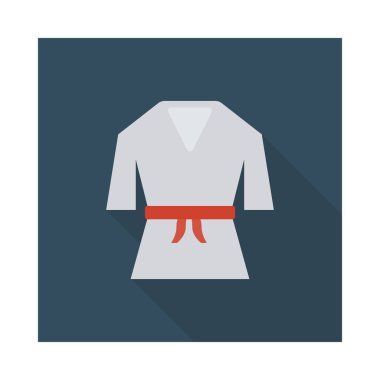 Beyaz arka plan üzerinde izole moda düz simgesi 