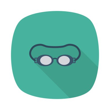 maske simgesi vektör illüstrasyonu 