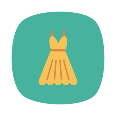 elbise simgesi vektör illüstrasyonu 