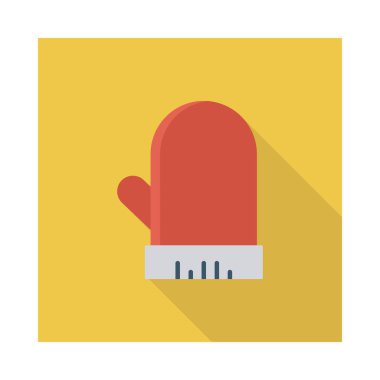 mitten simge vektör çizim 