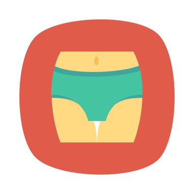 pantolon simgesi vektör illüstrasyonu  