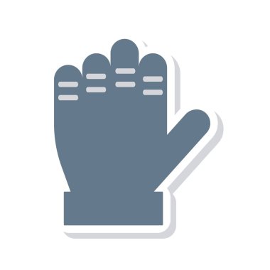 Beyaz arka plan üzerinde izole giysi düz simgesi 